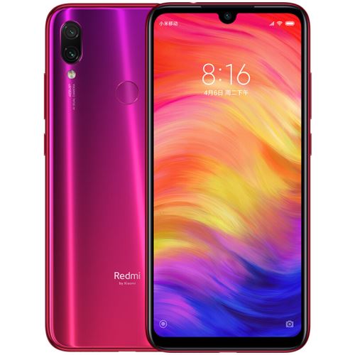 Smartphone Xiaomi Redmi Note 7 4Go/128Go Dual sim Débloqué - Rouge