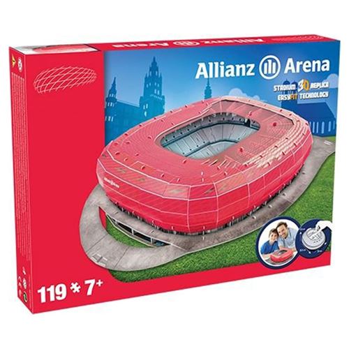 6€03 sur MEGABLEU Puzzle Stade 3D - Allianz Arena - Puzzle 3D