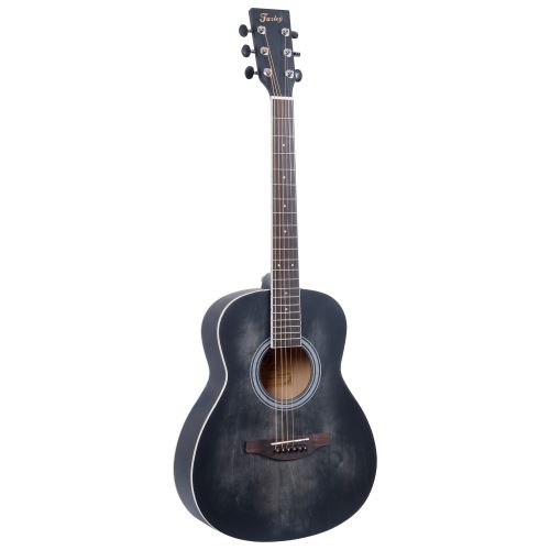 Fazley W55-COL-BK-3/4 ColourTune guitare folk acoustique noire