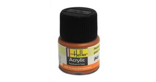 Heller - 9322 - maquette - orange transparent
