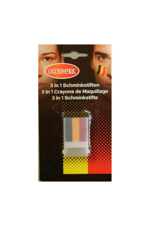 Crayon maquillage supporter belgique