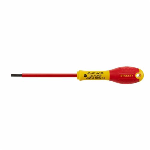 Stanley Tournevis Électricien Isole 1000 V 4X100Mm Fatmax - 1-65-412