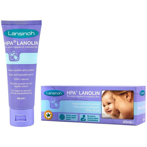 Crème Soin des Mamelons Lanoline HPA Lansinoh 40ml