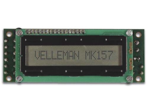 kit velleman journal défilant miniature à LCD MK157