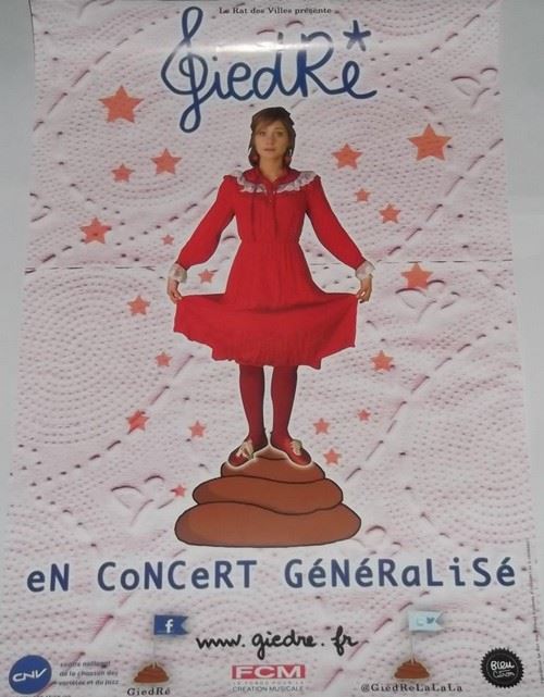 Acheter GiedRé - 40x60 cm - AFFICHE / POSTER État correct - 11,99 € GiedRé - 40x60 cm - AFFICHE / POSTER État correct - reconditionné disponible sur Fnac