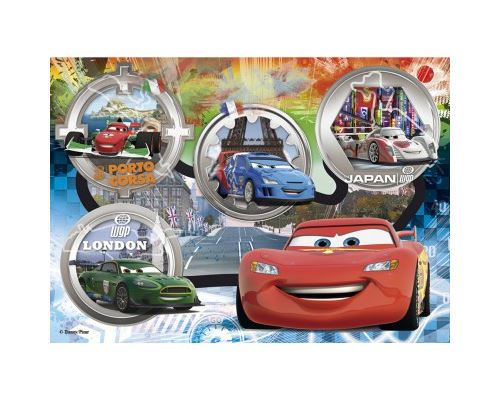 Puzzle 24 Pièces : Pièces XXL - Cars, Clementoni