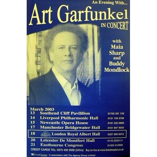 Art GARFUNKEL - 100x150 cm - AFFICHE / POSTER