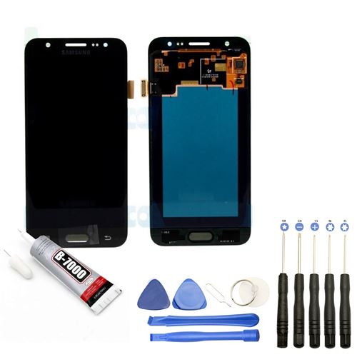Visiodirect® Ecran complet: Vitre + LCD compatible avec Samsung Galaxy J5 2016 SM-J510 NOIR+ Kit outils + Colle B7000 Offerte