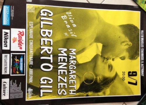 Gilberto Gil - 64x90 cm - AFFICHE / POSTER