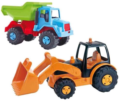 Camion à benne avec pelle mécanique 57 cm