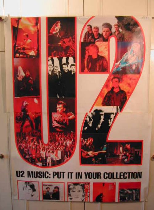 U2 - 100x135 cm - AFFICHE / POSTER