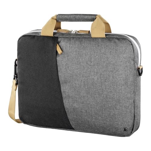 Sacoche de PC portable Florenz, jusqu’à 40 cm (15,6), noir/gris