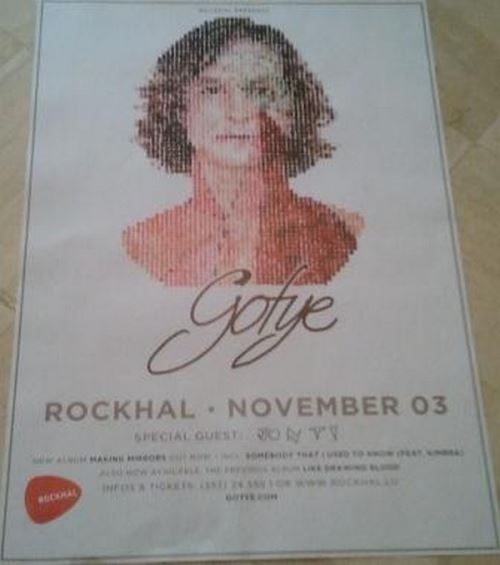 Gotye - 69x83 cm - AFFICHE / POSTER