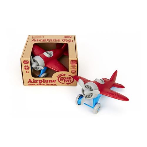 Avion Jouets Vert - Rouge