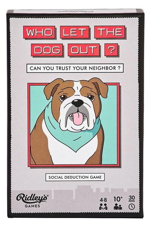 Ridley's Games jeu de cartes Who Let The Dog Out papier