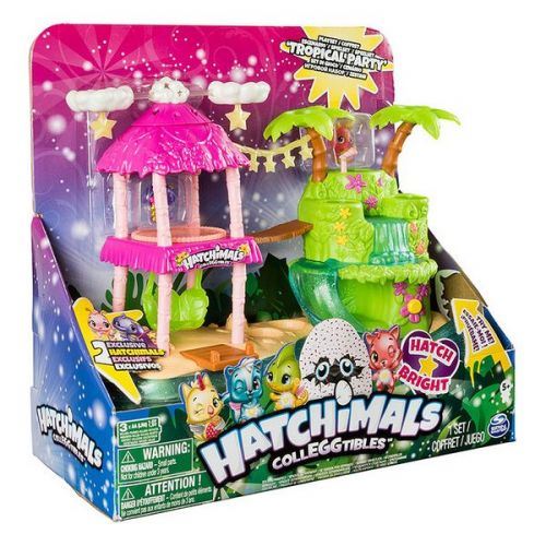 Playset Hatchimals Tropical Party Bizak 115000