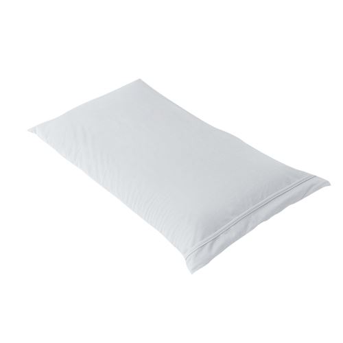 FRESH - Taie d'Oreiller 70x50cm Blanche Imperm&eacute;able et Respirante - 