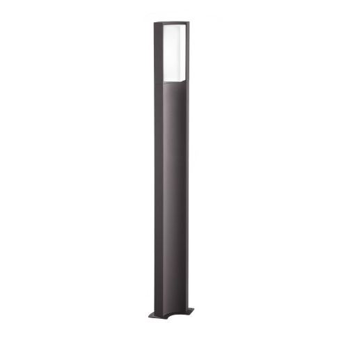 Lampadaire suez en aluminium anthracite