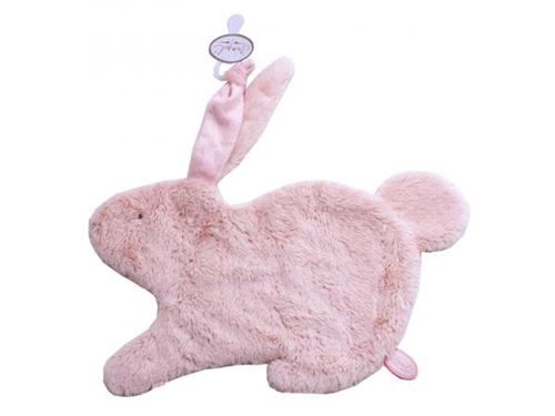 Dimpel - Emma lapin attache tétine - Coloris unique