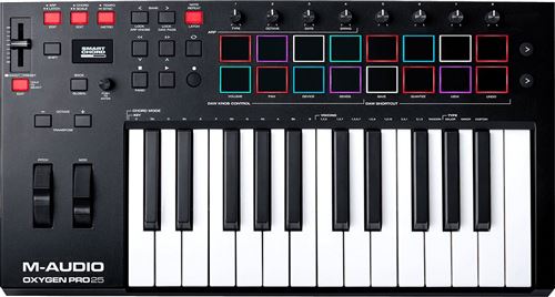 M-AUDIO KMD OXYGENPRO25 - Clavier-maître USB/MIDI 25 touches pads RVB
