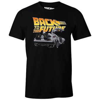 T-shirt Vintage Retour Vers Le Futur Universal Studios - Taille L - Gris - 100% Coton - Neuf Sans étiquettes