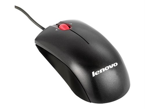 Lenovo - Souris - Optique - 3 Boutons - Filaire - Usb - Asm