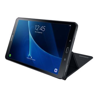 10% sur Housse Samsung Galaxy Tab A 10.1 2016 Wifi/4G (T580/T585/T580N) 10,1  pouces Cuir Style noir avec Stand - Etui coque de protection tablette  SAMSUNG Galaxy Tab A6 SM-T580 10.1 (PU cuir) 