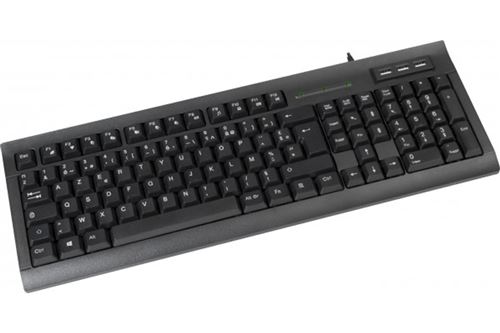 Générique Noir Conecticplus Clavier D'ordinateur K460u Avec Hub Usb