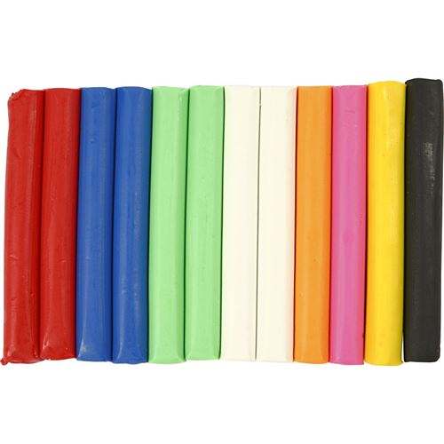 CC Hobby Soft clay - Assortiment, Couleurs assorties, 200gr- - P&acirc;te &agrave;