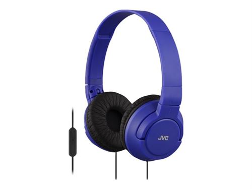 JVC HA-SR185 - Koptelefoon met micro - op oor - met bekabeling - 3,5 mm-stekker