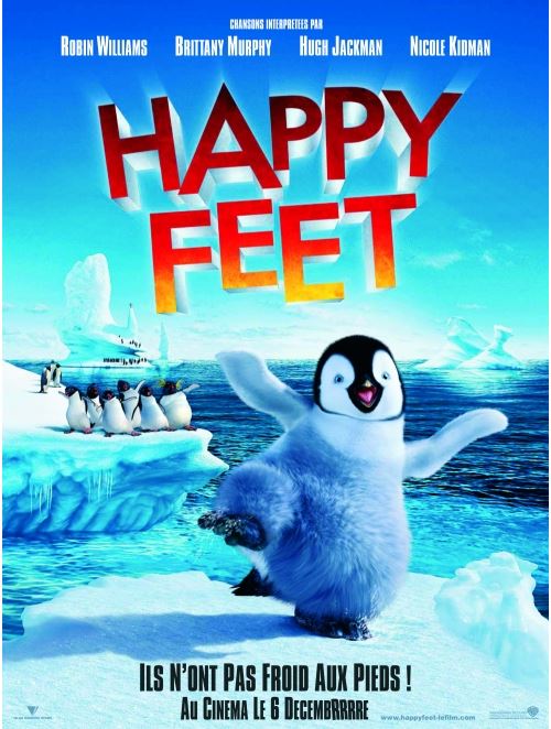 Happy Feet AFFICHE CINEMA ORIGINALE