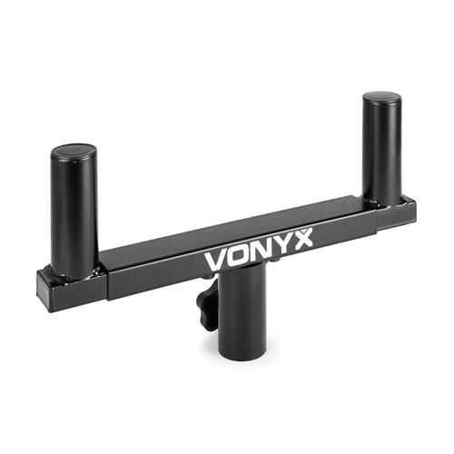 Vonyx WMS-03 Double trépied d'enceintes 2x35 mm - charge max 40 kg - noir
