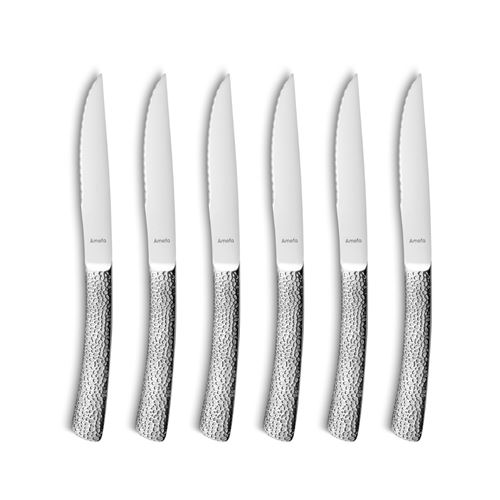 Amefa Argent Coffret De 6 Couteaux À Steak 246523Mb02sk9 - Image 1