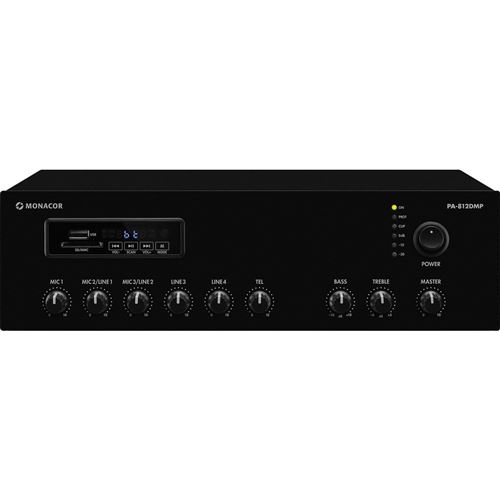 Monacor PA-812DMP ampli 100 V 120 W