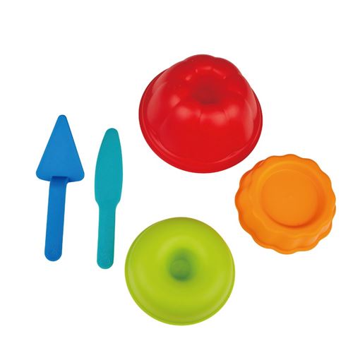 Hape moules à sable Baker's Trio Trio 5 pièces
