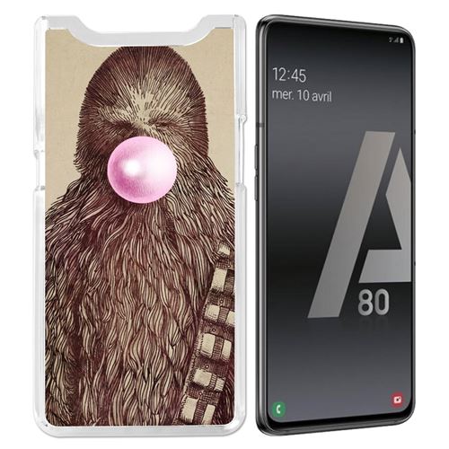 Coque pour Samsung Galaxy A80 / A90 -  Star Wars Chewbacca Chewing Gum