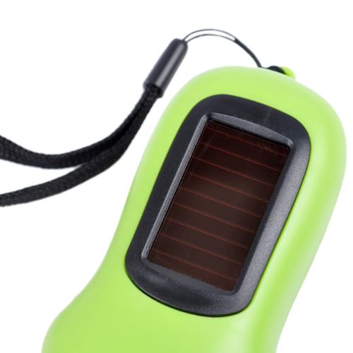2€32 sur 3LED Manivelle Dynamo + énergie solaire rechargeable pour lampe de poche  Camping Carabiner - Torches - Achat & prix