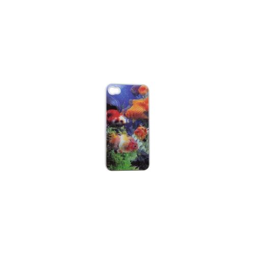 Hologramme aquarium coque arriere iphone 4