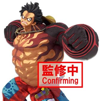 Figurine One Piece World Figure Colosseum 3 Super Master Stars Piece The Monkey.D.Luffy Gear 4