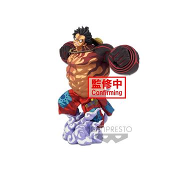 Figurine One Piece World Figure Colosseum 3 Super Master Stars Piece The Monkey.D.Luffy Gear 4