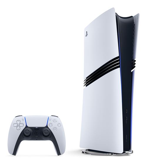  Console Sony PlayStation 5 Pro 2 To Wifi Noir Blanc 8K Ultra HD 