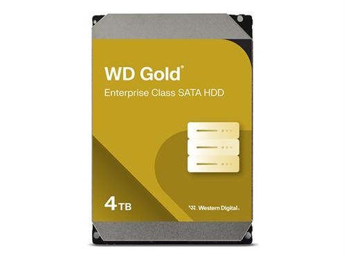 Wd Gold Wd4004Fryz - Disque Dur - Enterprise - 4To - Interne - 3.5" - Sata 6Gb/S - 7200 Tours/Min - Mémoire Tampon : 256 Mo