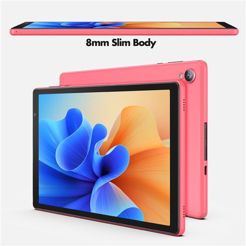 Non Communiqué Violet Tablette Android 12 Quad Core 10 Pouces Wifi Bluetooth 2Gb + 32Gb + Sd 32Go Yonis