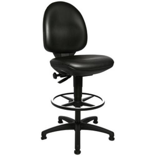 topstar topstar chaise de bureau pivotante tec 50, noir noir