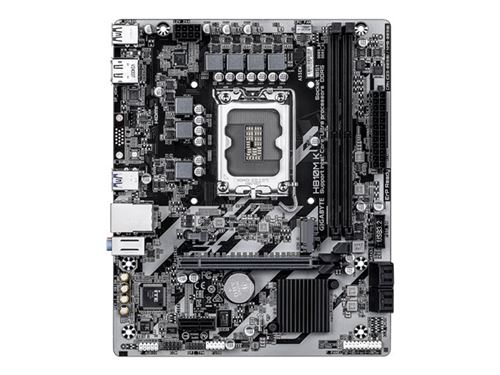 Gigabyte H810M K - Carte-mère - micro ATX - Socket LGA1851 - H810 Chipset - USB 3.2 Gen 1 - Gigabit LAN - carte graphique embarquée (unité centrale requise) - audio HD (8 canaux)