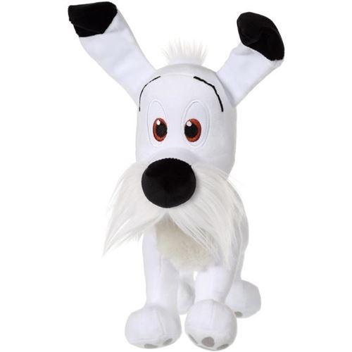 Non Communiqué Blanc Et Noir Peluche Idéfix Gipsy Toys 30 Cm Boîte Cadeau – Polyester Ultra Douce