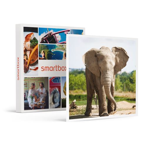 SMARTBOX - Coffret Cadeau Journée d'exploration en famille : 4 entrées pour le Safari de Peaugres près de Saint-Étienne-Sport & Aventure