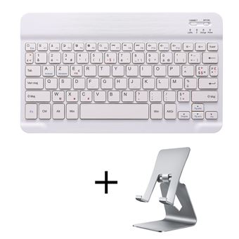 Clavier et souris sans fil Bluetooth compatibles pour iMac, iPad, iPhone,  tablette