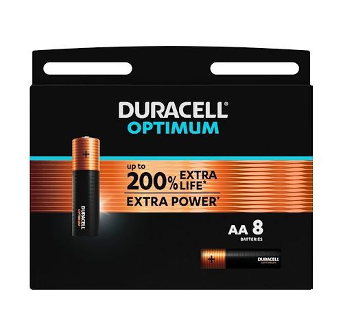 Non Communiqué Duracell Optimum - Batterie 8 X Type Aa - Alcaline - Image 1
