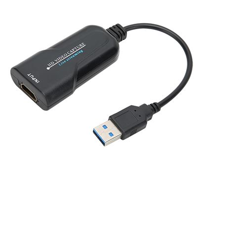 Cartes d'acquisition audio vidéo K004 HD USB2.0 noir